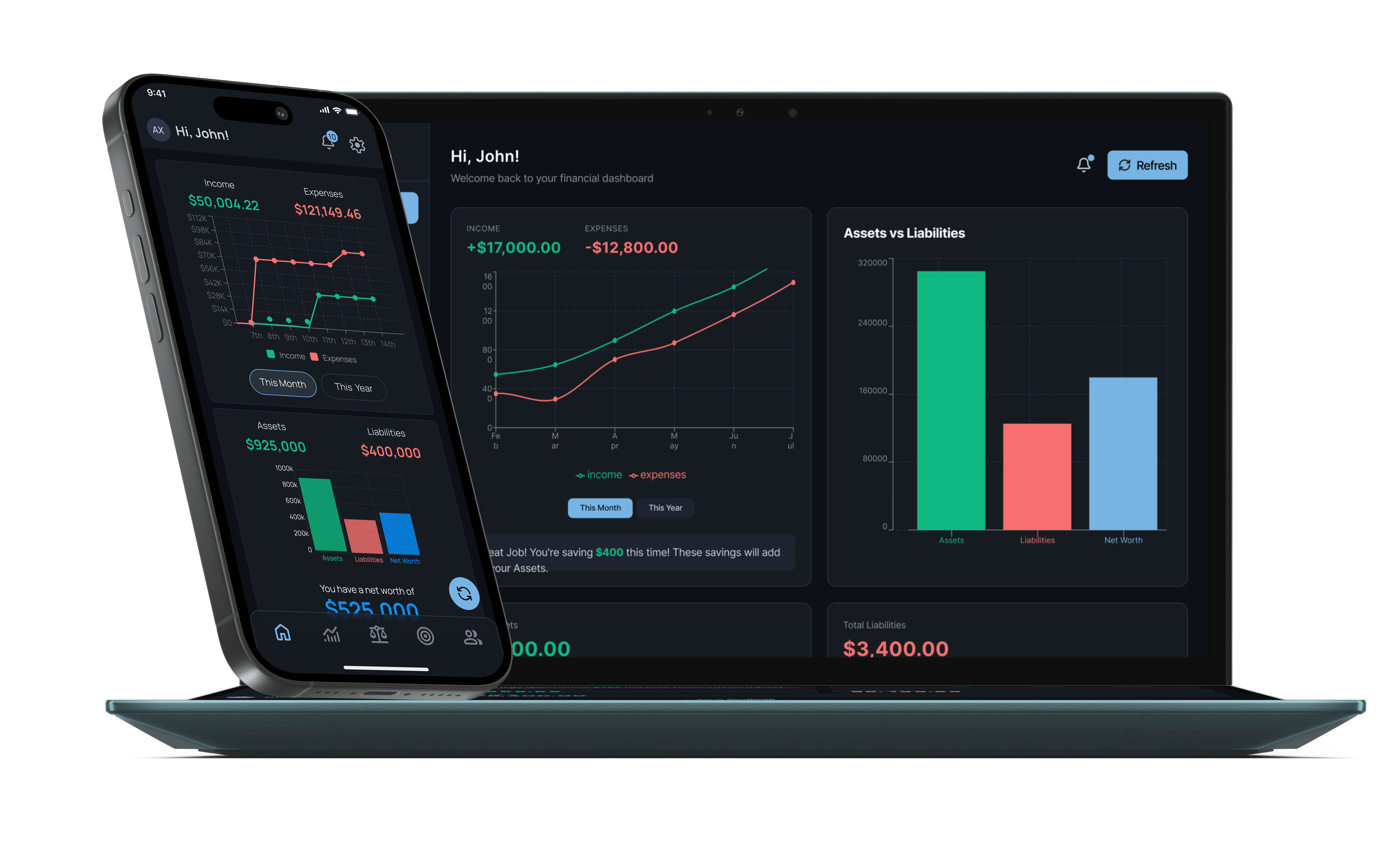 Resoloot desktop dashboard